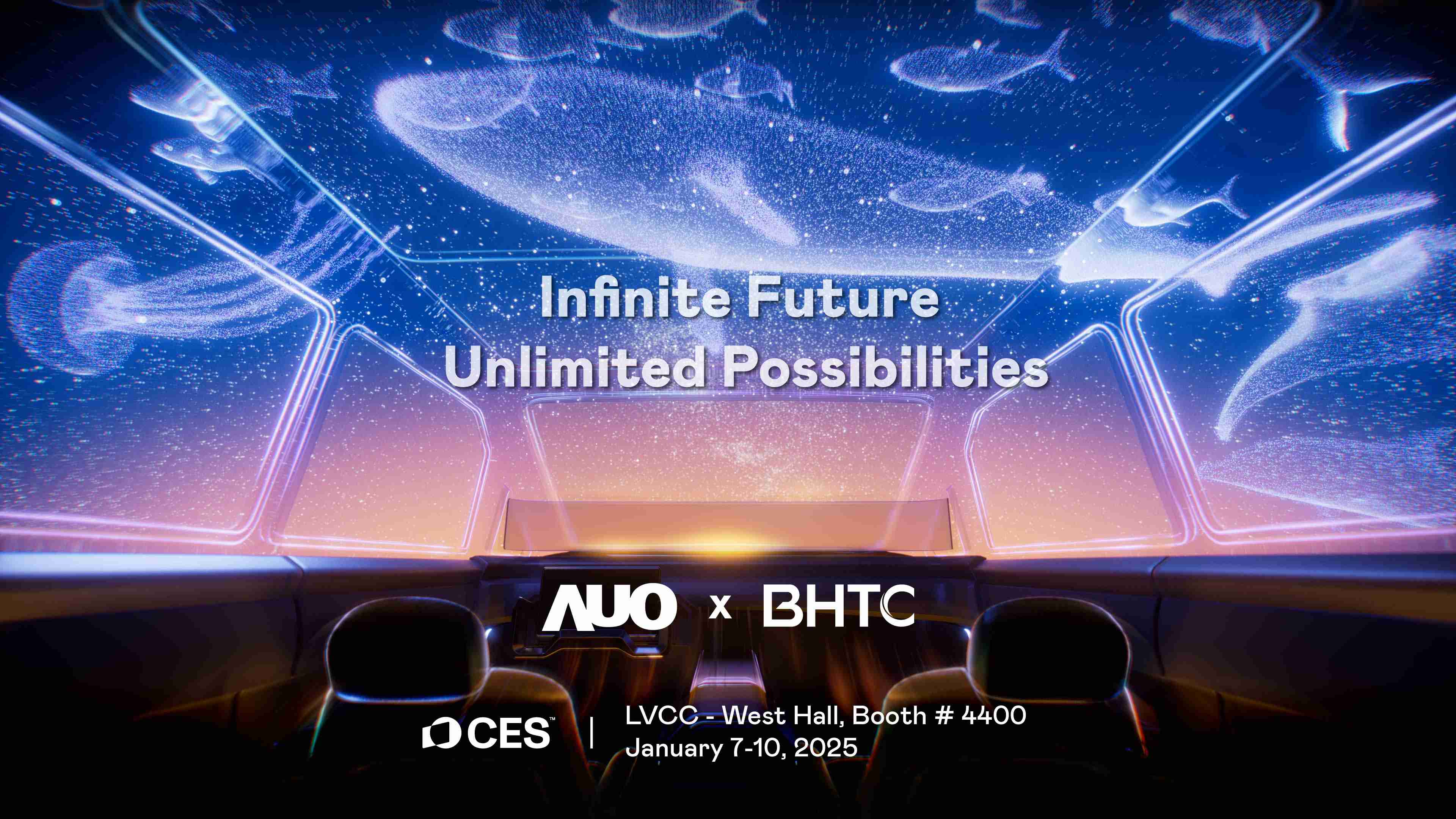 欧陆注册以Infinite Future, Unlimited Possibilies为主题，，，联合BHTC于CES 2025扩大规模展出