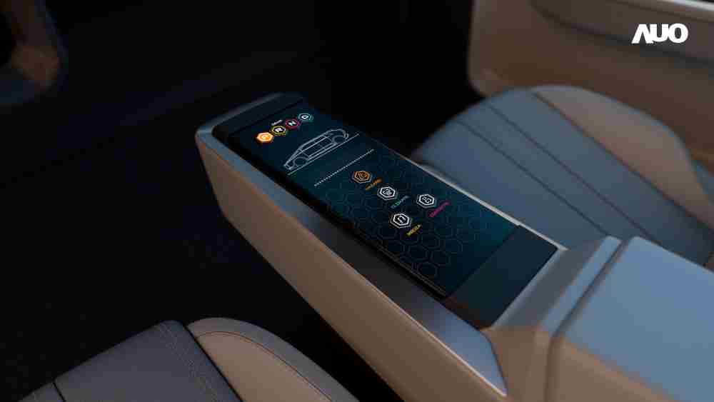 欧陆注册以人性化设计打造多变形态中控显示(Morphing Center Control)，，，，不使用时仅平面显示信息，，进行操作时，，，显示器则会动态隆起，，转变成3D实体按钮，，，并有触觉回馈，，展示人机互动新体验
